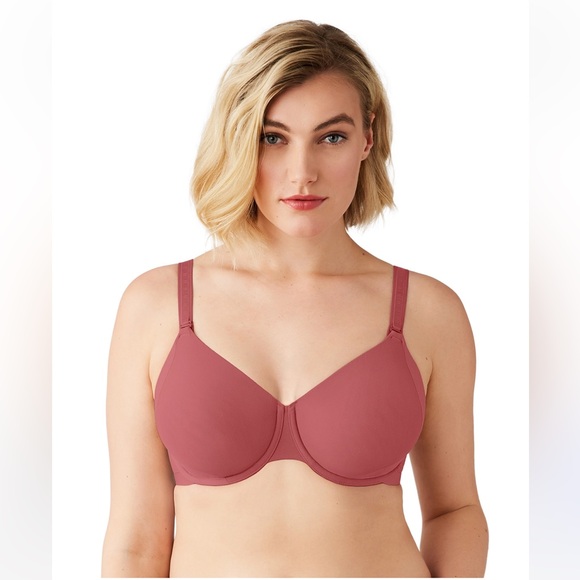 Wacoal Shape Revelation® Uneven Underwire Bra in BAROQUE ROSE, 38DDD, NWT - Picture 1 of 9